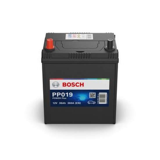 Baterie Auto Bosch Power Plus Line 36 Ah cu borne inverse subtiri (0092PP0190)