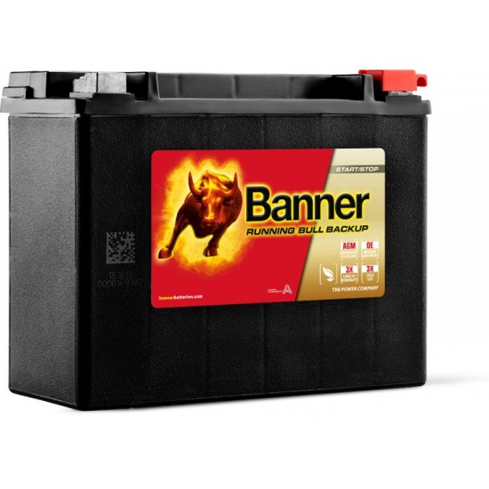 Baterie Auto Banner Running Bull Backup 20 Ah (51801)