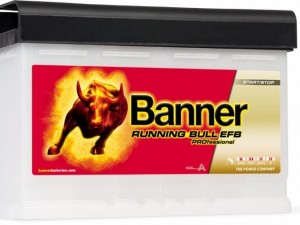 Baterie Auto Banner Running Bull EFB Professional 75 Ah (57511) – Putere Premium 75 Ah pentru Performanță Fiabilă