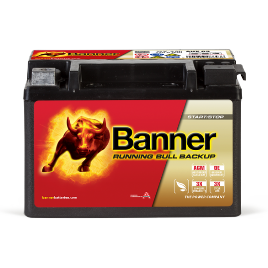 Baterie Auto Banner Running Bull Backup 9 Ah (50900)