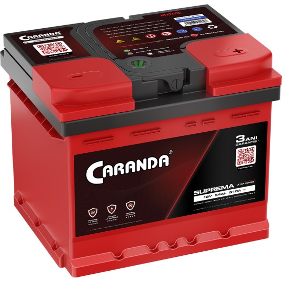 Baterie Auto Caranda Suprema 54 Ah
