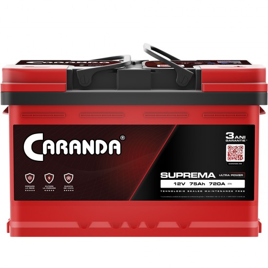 Baterie Auto Caranda Suprema 75 Ah