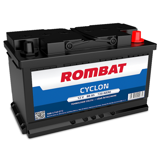 Baterie Auto Rombat Cyclon 88 Ah