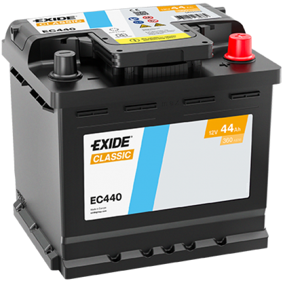 Baterie Auto Exide Classic 44 Ah (EC440)
