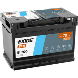 Baterie Auto Exide EFB 70 Ah (EL700)