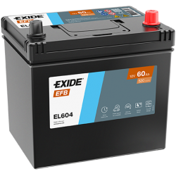 Baterie Auto Exide EFB 60 Ah (EL604)