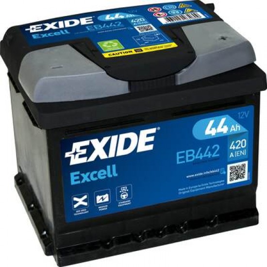 Baterie Auto Exide Excell 44 Ah (EB442)
