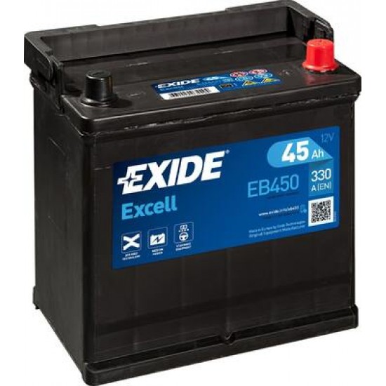 Baterie Auto Exide Excell 45 Ah (EB450)
