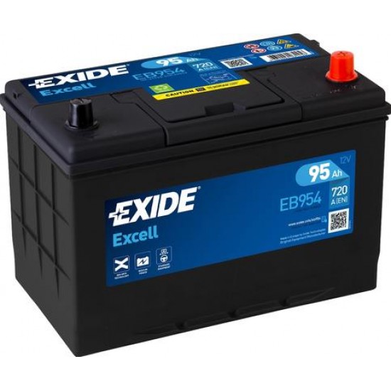Baterie Auto Exide Excell 95 Ah (EB954)