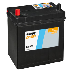 Baterie Auto Exide Excell 35 Ah cu borne subtiri (EB357)