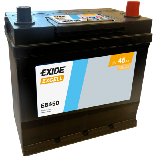 Baterie Auto Exide Excell 45 Ah (EB450)