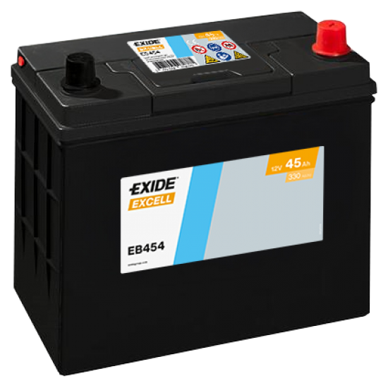 Baterie Auto Exide Excell 45 Ah (EB454)