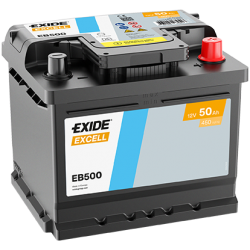Baterie Auto Exide Excell 50 Ah (EB500)