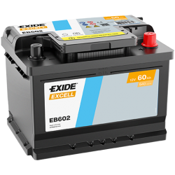 Baterie Auto Exide Excell 60 Ah (EB602)