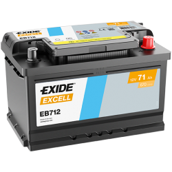 Baterie Auto Exide Excell 71 Ah (EB712)