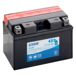 Baterie Moto Exide Bike AGM 9.5 Ah (ET12A-BS)