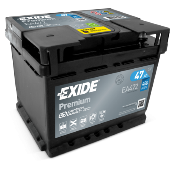Baterie Auto Exide Premium 47 Ah (EA472)