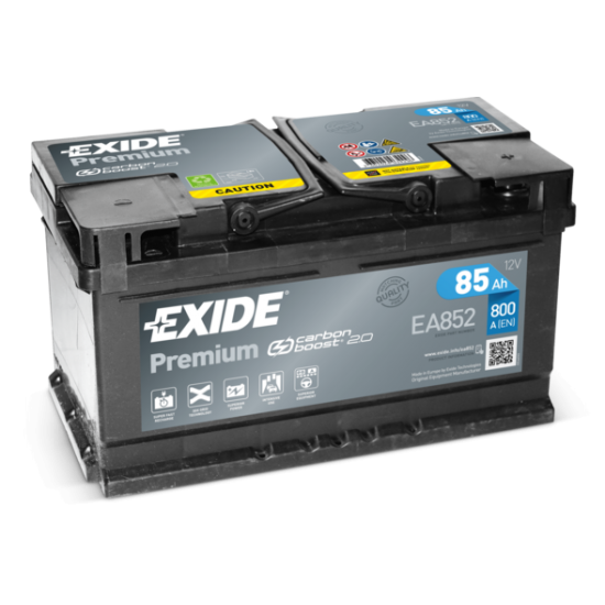 Baterie Auto Exide Premium 85 Ah (EA852)