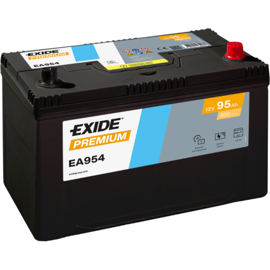 Baterie Auto Exide Premium 95 Ah (EA954)
