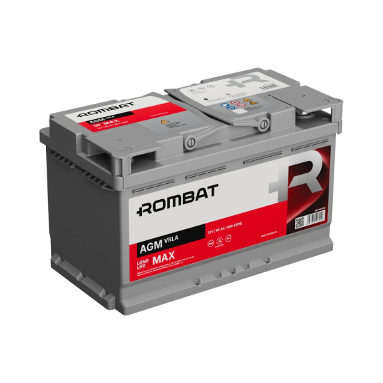 Baterie Auto Rombat AGM 80 Ah