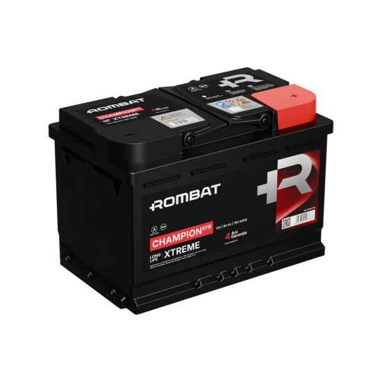 Baterie Auto Rombat Champion EFB 80 Ah