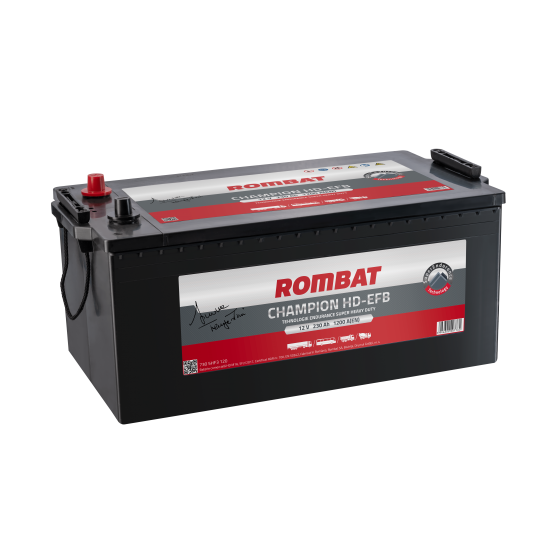 Baterie Auto Rombat Champion HD EFB 230 Ah