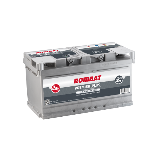 Baterie Auto Rombat Premier Plus 80 Ah