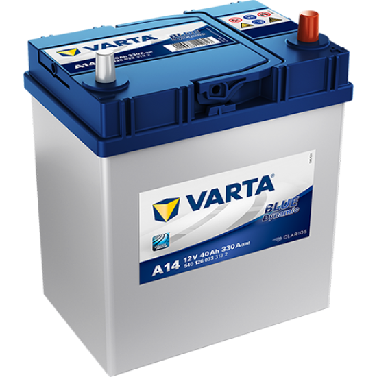 Baterie Auto Varta Blue 40 Ah cu borne subtiri (A14)