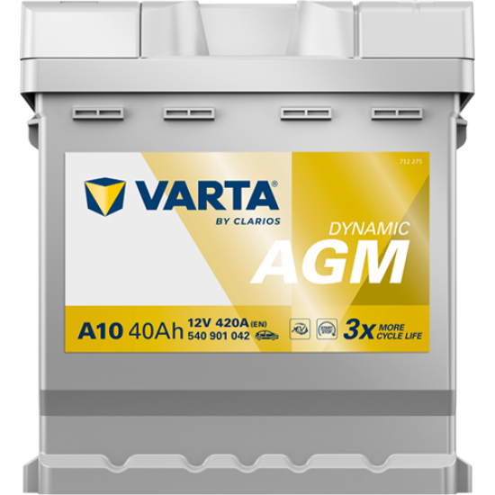 Baterie Auto Varta Dynamic AGM 40 Ah (A10)
