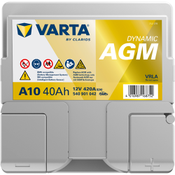 Baterie Auto Varta Dynamic AGM 40 Ah (A10)