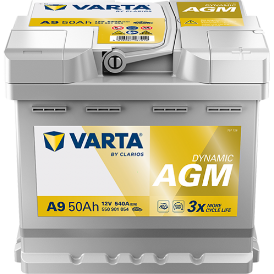 Baterie Auto Varta Dynamic AGM 50 Ah (A9)