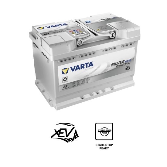 Baterie Auto Varta Silver AGM 70 Ah (A7)