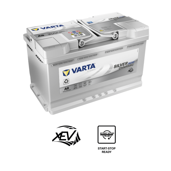 Baterie Auto Varta Silver AGM 80 Ah (A6)
