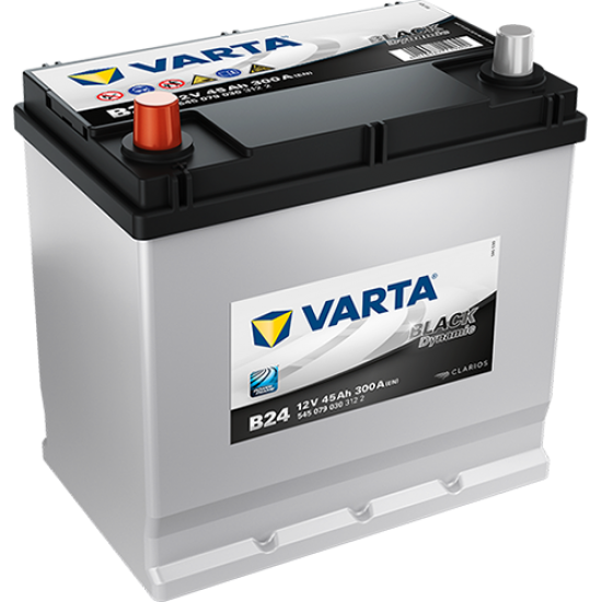 Baterie Auto Varta Black 45 Ah cu borne inverse (B24)