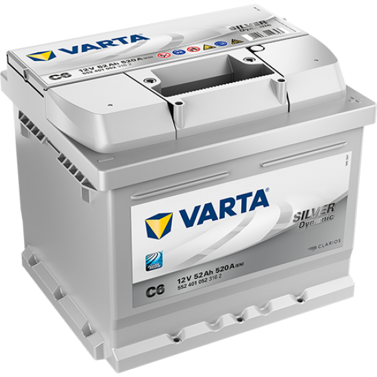 Baterie Auto Varta Silver 52 Ah (C6)