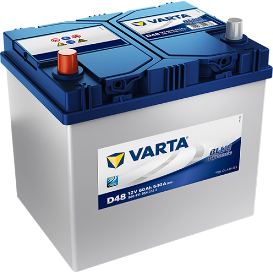 Baterie Auto Varta Blue 60 Ah cu borne inverse (D48)