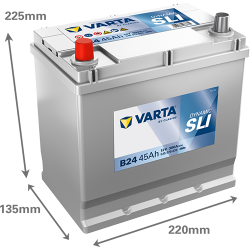 Baterie Auto Varta Dynamic SLI 45 Ah cu borne inverse (B24)