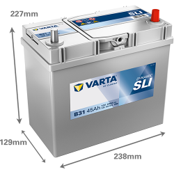 Baterie Auto Varta Dynamic SLI 45 Ah cu borne subtiri (B31)