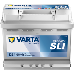 Baterie Auto Varta Dynamic SLI 60 Ah (D24)
