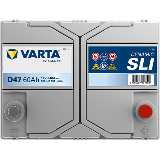 Baterie Auto Varta Dynamic SLI 60 Ah (D47)