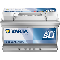 Baterie Auto Varta Dynamic SLI 72 Ah (E43)