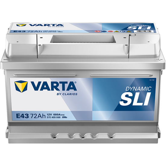 Baterie Auto Varta Dynamic SLI 72 Ah (E43)