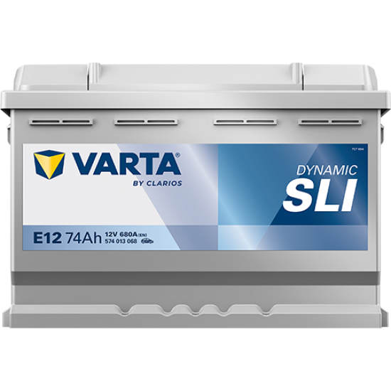 Baterie Auto Varta Dynamic SLI 74 Ah cu borne inverse (E12)