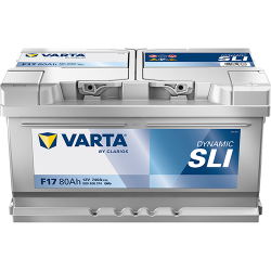 Baterie Auto Varta Dynamic SLI 80 Ah (F17)