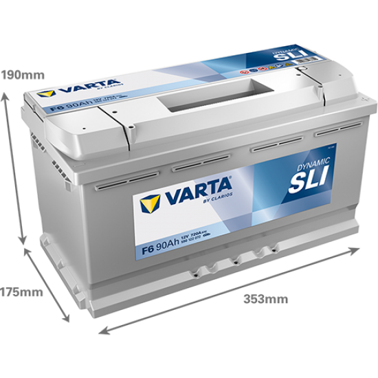 Baterie Auto Varta Dynamic SLI 90 Ah (F6)