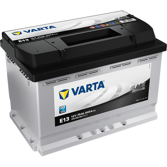 Baterie Auto Varta Black 70 Ah (E13)
