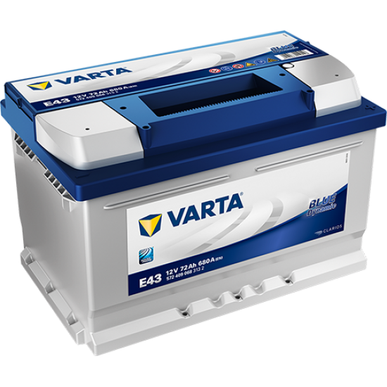 Baterie Auto Varta Blue 72 Ah (E43)