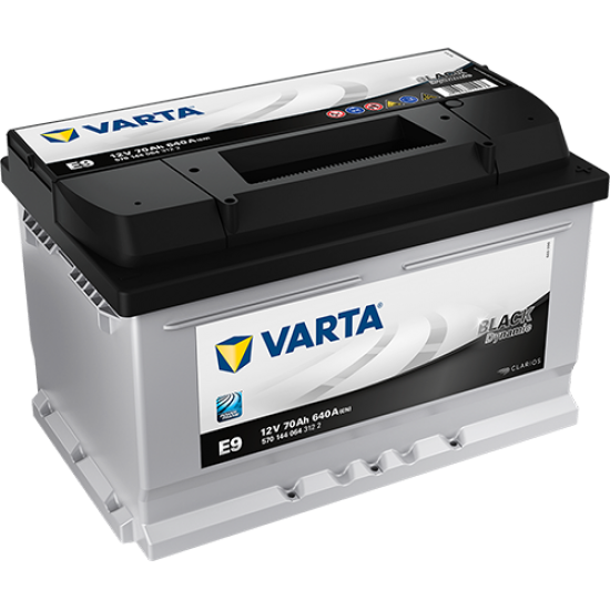 Baterie Auto Varta Black 70 Ah (E9)