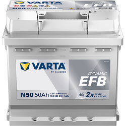 Baterie Auto Varta Dynamic EFB 50 Ah (N50)