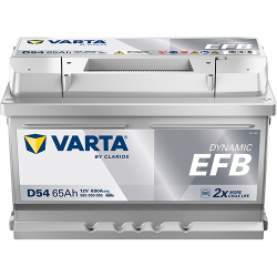 Baterie Auto Varta Dynamic EFB 65 Ah (D54)